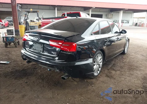 2012 Audi A6 3.0 Premium from USA, damaged, VIN WAUGGAFC1CN121531